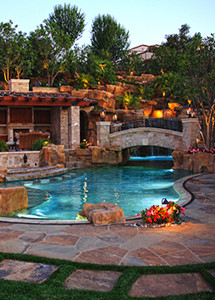 Custom luxury estate built by Pridemark Contractors